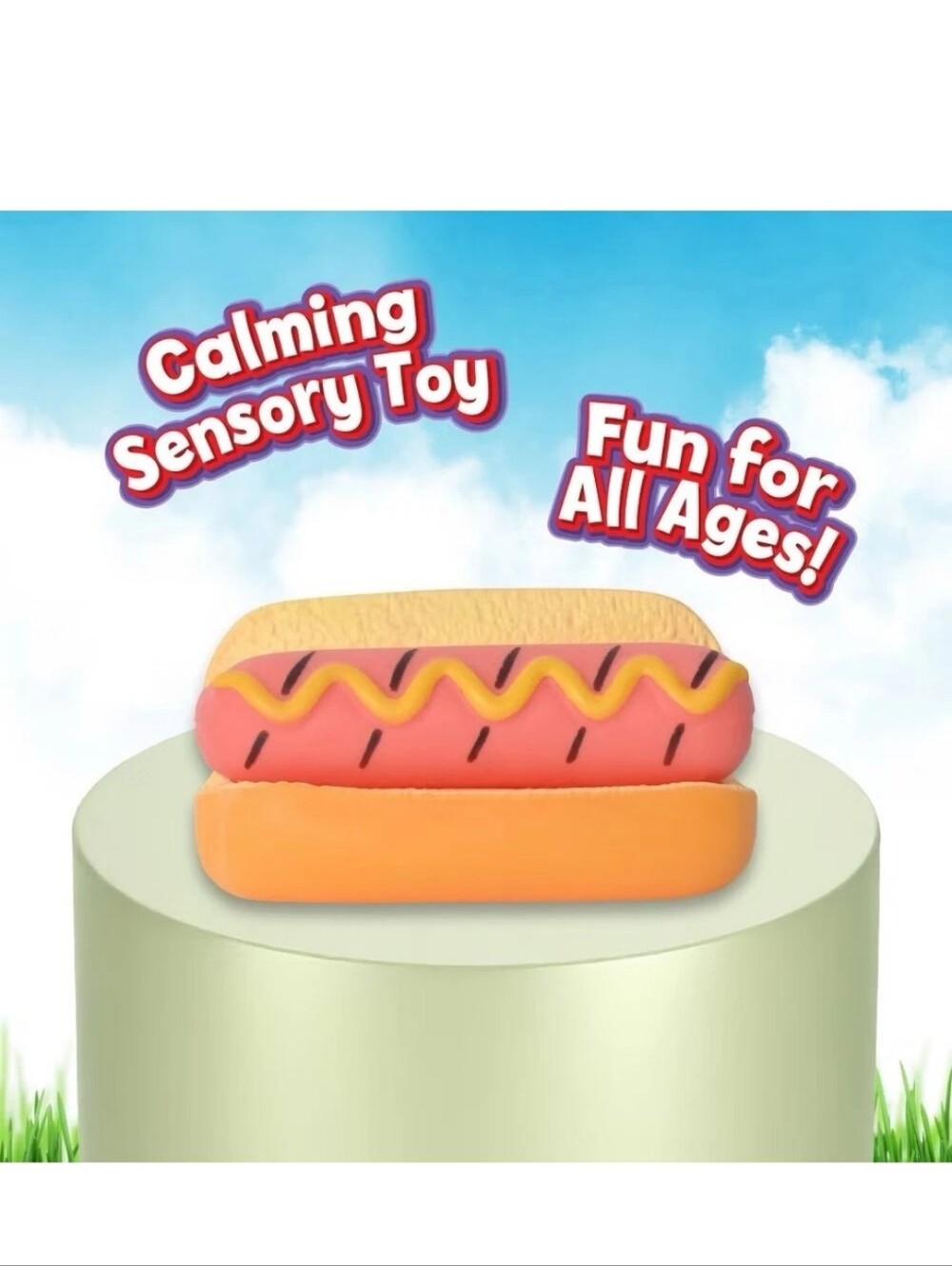 Squishy Hot Dog - Soft Sensory Toy